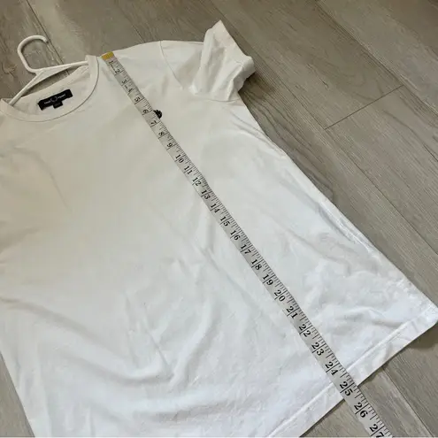 Fred Perry Tshirt cotton short sleeve womens White (medium) preppy sporty