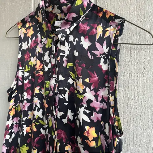 Equipment NWOT Tira Silk Shift Dress Sleeveless in Eclipse Multi Women's XS