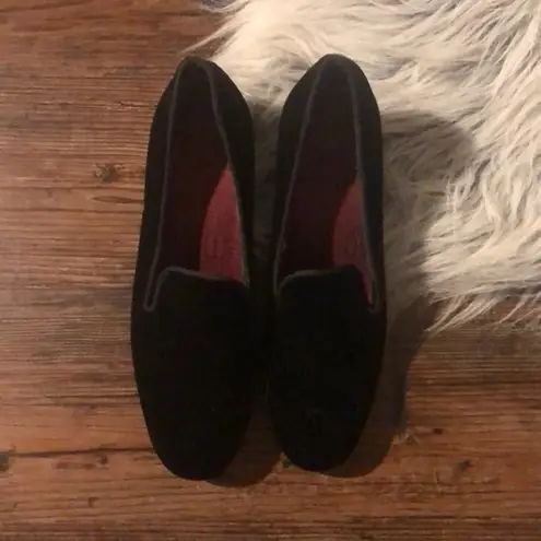 Munro NEW Black Velvet Block Heels