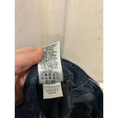 7 For All Mankind  b(air) Ripped Knee Kick Flare Destroy Jeans‎ Sz 32