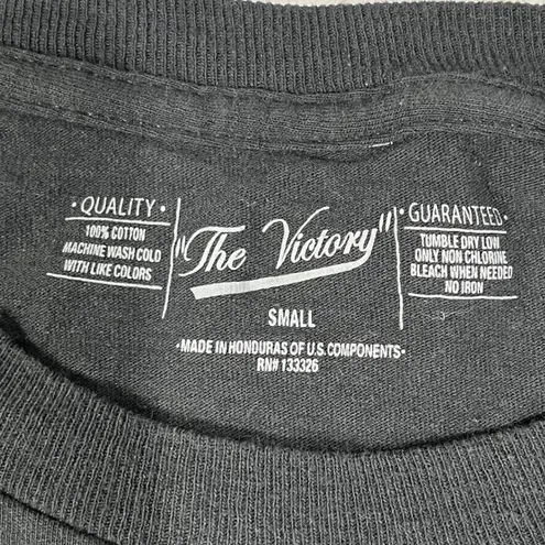 USC university of southern California Trojans Cropped T Shirt Size Small Black