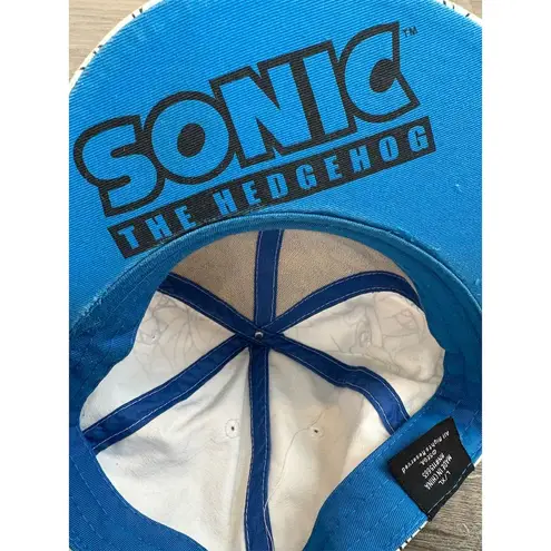 VINTAGE Sega Sonic the Hedgehog Hat White Unisex lg/xl