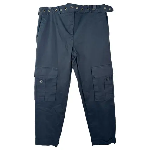 Monse Crisscoss Criss Cross Waist Belt Cargo Pants Black Size 8 – FLAW READ