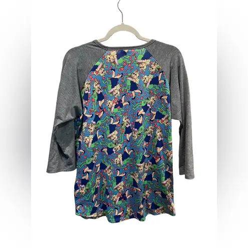 LuLaRoe Disney Kermit and‎ Miss Piggy  Randy Shirt size large