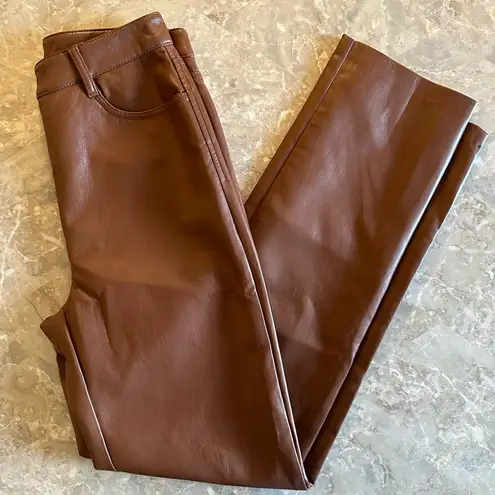 Wilfred Chocolate  pleather pants