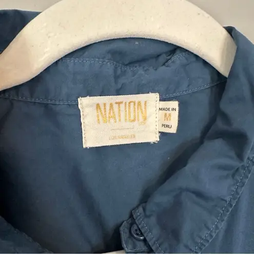 Nation Ltd Bixby Romper Navy Blue Medium