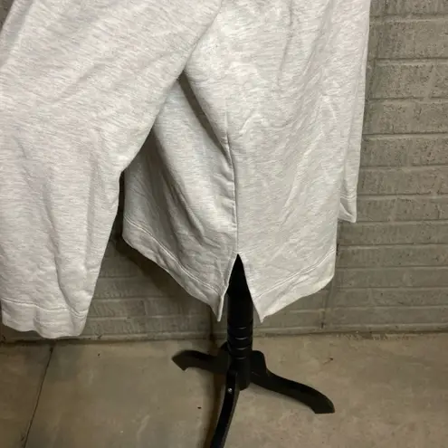 Gap Sweats Light Heather Gray Super Soft Oversized Drawstring Hoodie Size Small