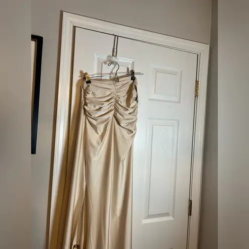 Shani Shemer Marcella Maxi Skirt in Macademia