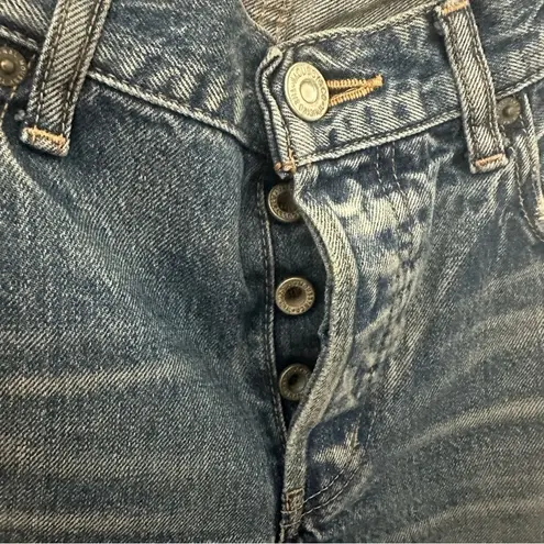 Moussy Vintage Latrobe Tapered Jean in Blue Size 27