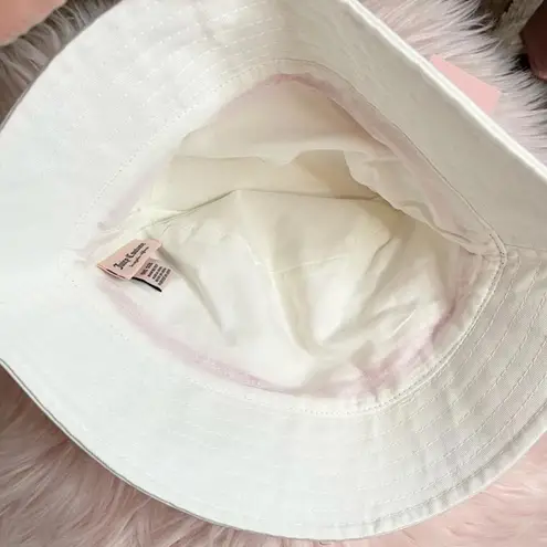 Juicy Couture  Hot Pink and White Bucket Hat