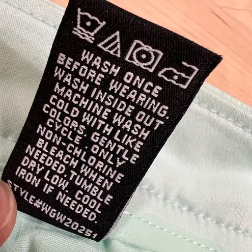 41 Hawthorn Ankle Chino Pants Mint Green Size 16 NWT