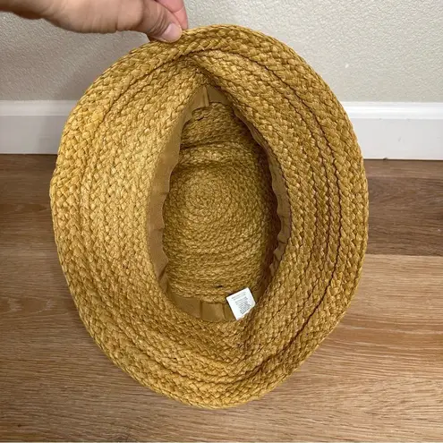 Women’s Boho Floral 100% Paper Packable Bucket Hat Tan