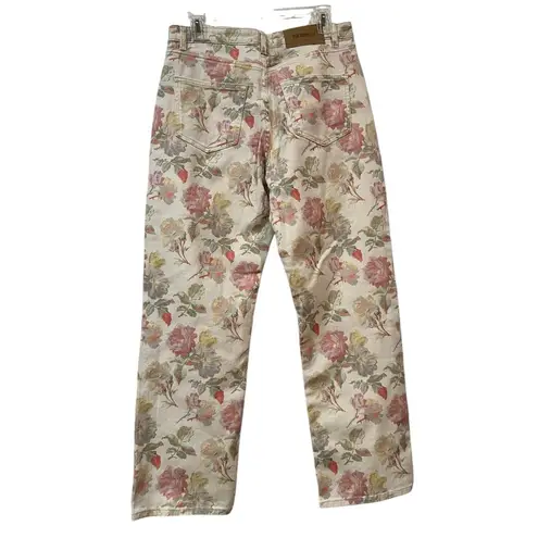 The Kooples PRINTED BOYFRIEND JEANS Color is Ecru Size 42 FR/ 10 US NWT