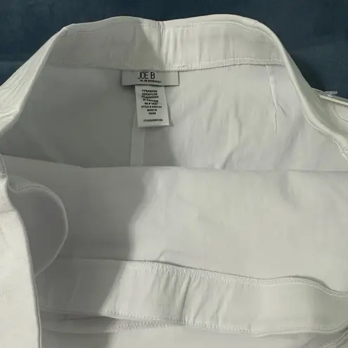 Joe B by Joe Benbassett White Pleated Coquette Mini Skirt NWT