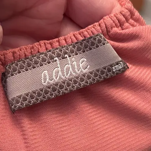 Addie Coral Pink Crisscross Backless Dress