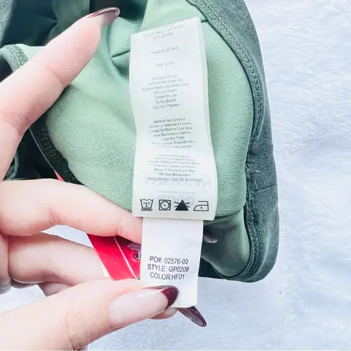 Good American  Barely There Bralette in Heathered Forest Green - 0 - NWT