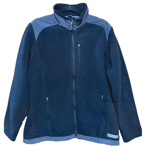 Eastern Mountain Sports EMS Polartec Full Zip Black Fleece Jacket Women's Large