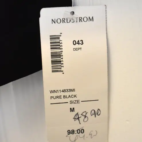 AMBER SUN WOMENS OPEN CARDIGAN SWEATER, BLACK, SIZE MEDIUM, NEW WITH TAG… Black