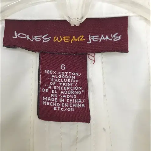 Jones Wear Vintage  Jeans off white blazer jacket