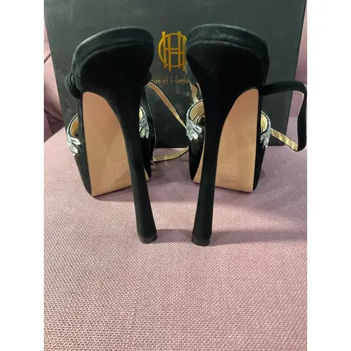 House of Harlow 1960 Audre Platforms in Black 8 New with box Womens High Heels