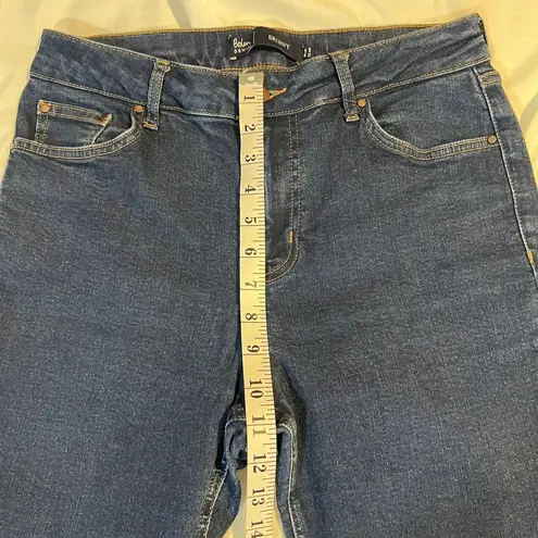 Boden USA Boden Womens 27 Skinny High Rise Dark Blue Denim Jeans Classic Stretch Casual