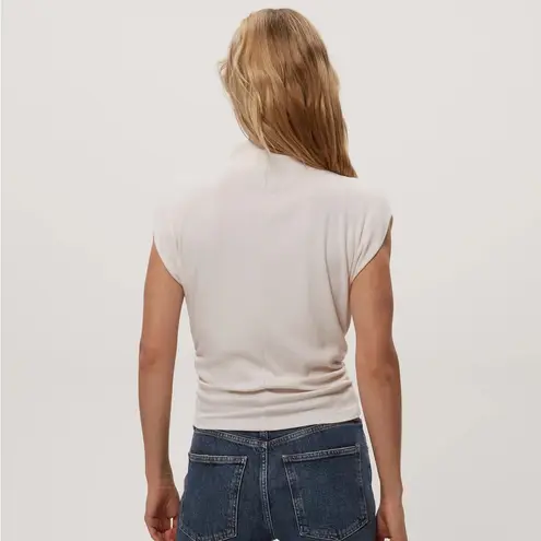 Michael Stars Amara Power Shoulder Tee Size Small