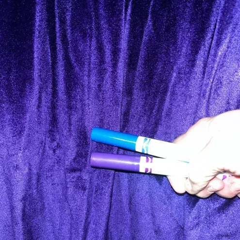 Vintage Elegant Plush Purple Velvet Long Robe • Anne Leslie • made in USA Size undefined