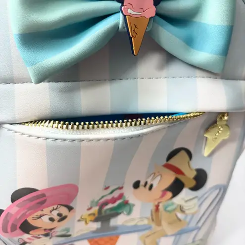 Lounge Fly Disney Beach Club Resort Mickey Minnie Ice Cream SCENTED Mini Backpack