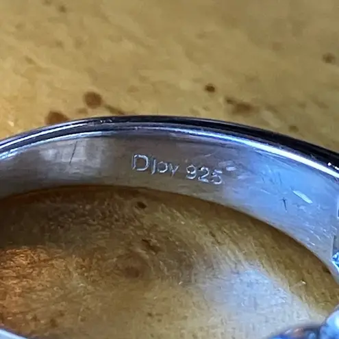 Teal Color Changing Fluorite Sterling Silver Ring Size 5