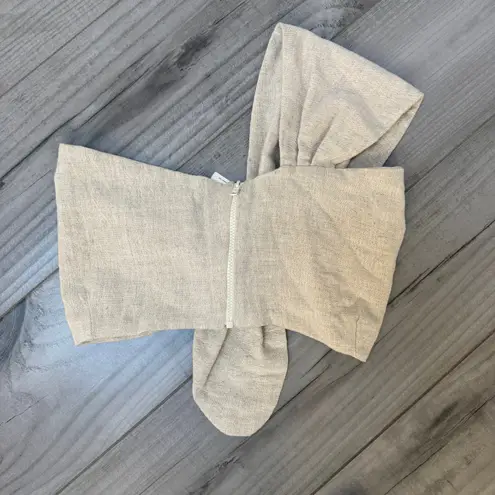 Sol Top by Just BEE Queen JBQ NWT Oatmeal Off