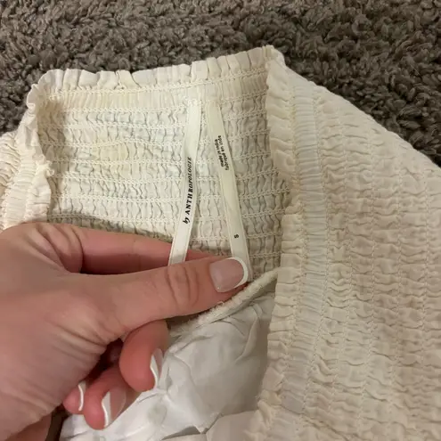 Anthropologie  Eyelet Two-Piece Set **flawed**