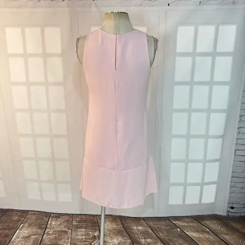 Babaton  Aritzia Pink Crew Neck Split Back Sleeveless Mini Dress Size 2