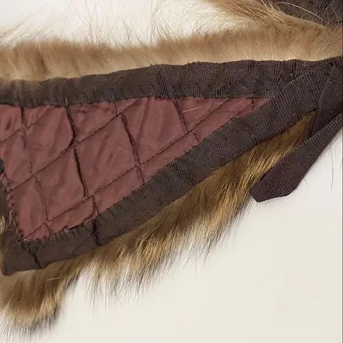 Vintage Genuine Mink Fur Collar Sewing DIY