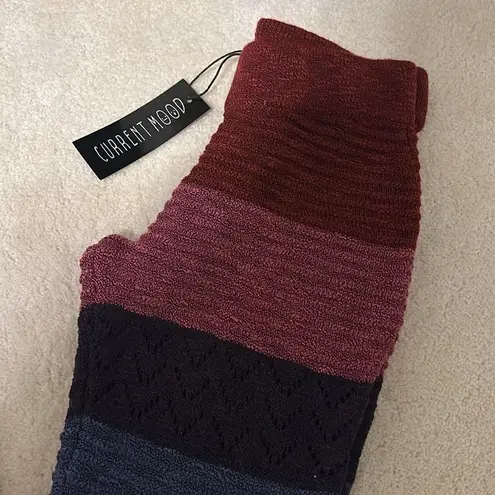 Current Mood Pink & Purple Striped Flare Pants