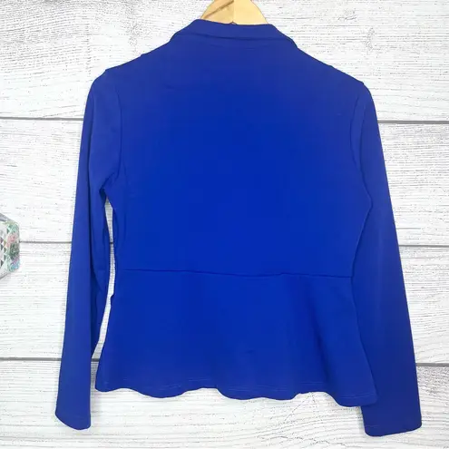 Madrag Royal Blue Cropped BlazerJacket Size Large