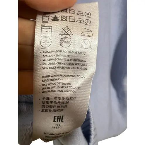 NWT Dorothee Schumacher Future Club Hoodie FLAW Sz. 3 (US M) Blue Size M