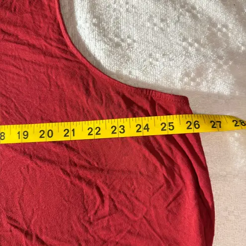 Ava & Viv  Women's Rich Red Tunic Top - Image 3