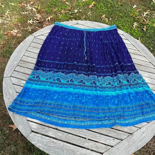 Basic editions Vintage blue fairy skirt size xl Blue