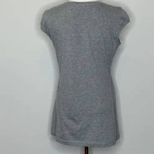 Fiorucci x Naomi Campbell Crewneck Gray Cotton Shirt Womens Size Small