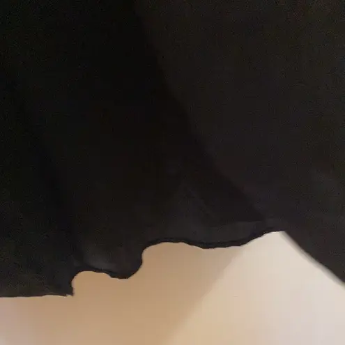 Sans Souci Womens Juniors Black Midi Sleeveless Tank Dress M Medium Cutout