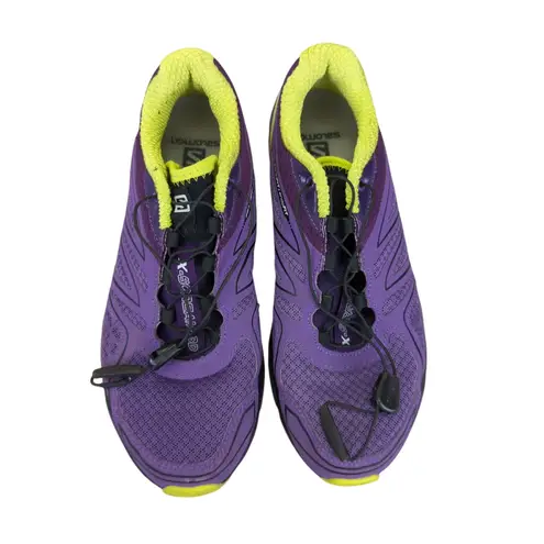 Salomon X-Scream 3D Purple Cinch Trail Running Shoes Women's 8 Gorpcore