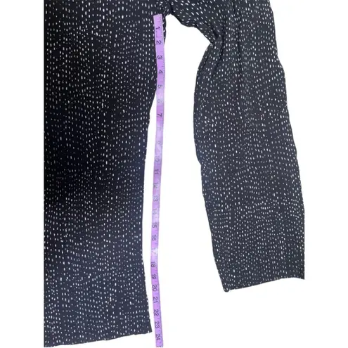 New Stillwater Xs Black Polka Dot Pant Romper