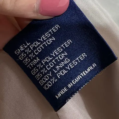 Mackintosh Beige Jacket Women's Size M Outerwear Rain Coat Chore Barn Jacket Tan Size M