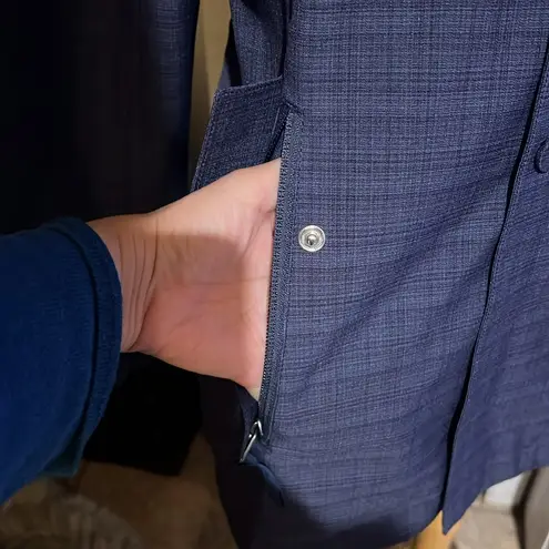 REI E1 Elements Rain Jacket Women's L purple Full Zip Size L