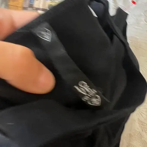 Black Peplum Tank Top Size L