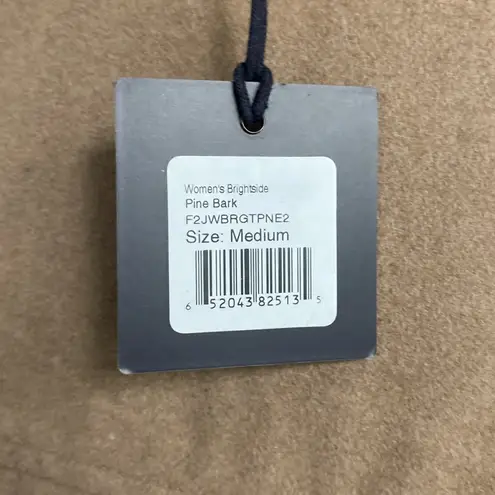 THE NORMAL BRAND BRIGHTSIDE FLANNEL LINED JACKET IN PINEBARK SZ MEDIUM Brown