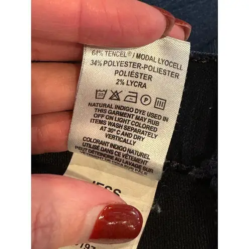 DL1961 Blue Moscow Side Panel Below Belly Jess Maternity Skinny Leg Jeans 28