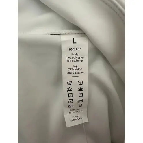 Halara Women’s Breezeful Skirt Large High Waisted High Low Ruffle 2-in-1 Flowy