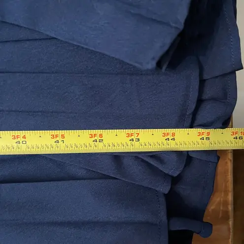 Grace Karin Women's Wrap V-Neck Sleeveless Midi Dress Pleated Skirt XL NWT