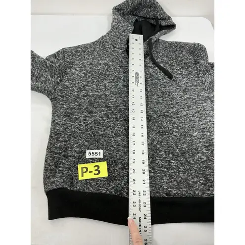 Womans Store 68 Hooded Sweatshirt Small Black Zip Up